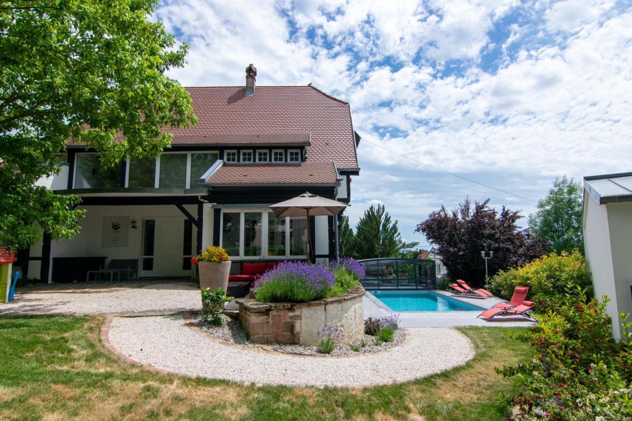 La Villa Du Coteau 오베르네 외부 사진